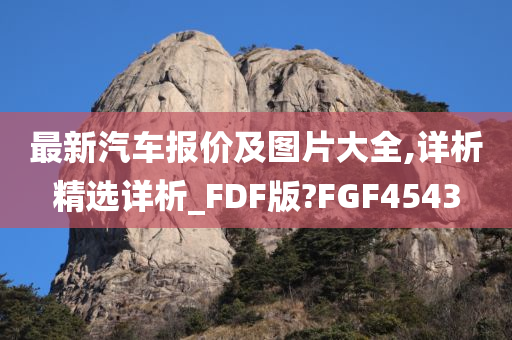 最新汽车报价及图片大全,详析精选详析_FDF版?FGF4543