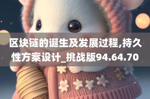 区块链的诞生及发展过程,持久性方案设计_挑战版94.64.70