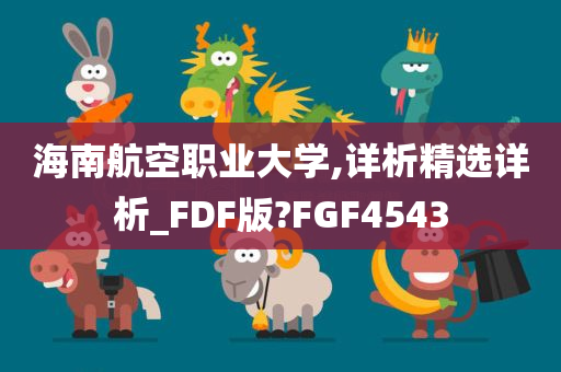 海南航空职业大学,详析精选详析_FDF版?FGF4543