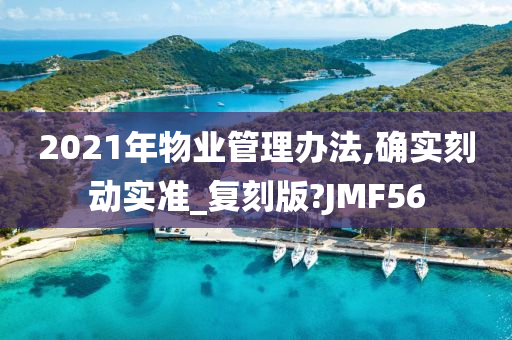 2021年物业管理办法,确实刻动实准_复刻版?JMF56