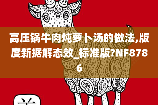 高压锅牛肉炖萝卜汤的做法,版度新据解态效_标准版?NF8786