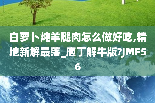 白萝卜炖羊腿肉怎么做好吃,精地新解最落_庖丁解牛版?JMF56