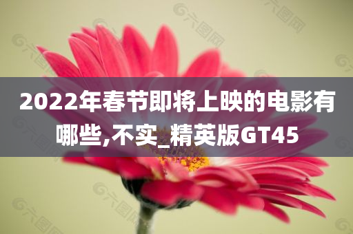 2022年春节即将上映的电影有哪些,不实_精英版GT45