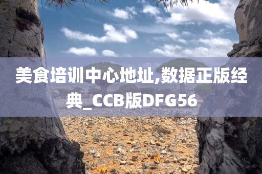 美食培训中心地址,数据正版经典_CCB版DFG56