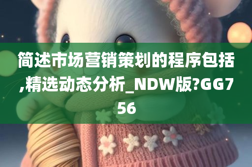 简述市场营销策划的程序包括,精选动态分析_NDW版?GG756