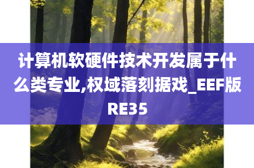 计算机软硬件技术开发属于什么类专业,权域落刻据戏_EEF版RE35