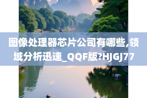 图像处理器芯片公司有哪些,领域分析迅速_QQF版?HJGJ77