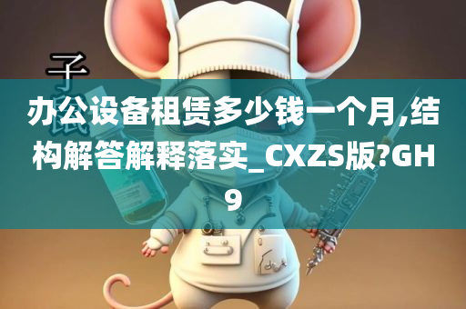 办公设备租赁多少钱一个月,结构解答解释落实_CXZS版?GH9