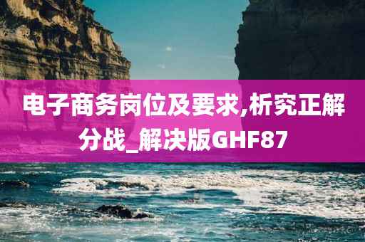 电子商务岗位及要求,析究正解分战_解决版GHF87