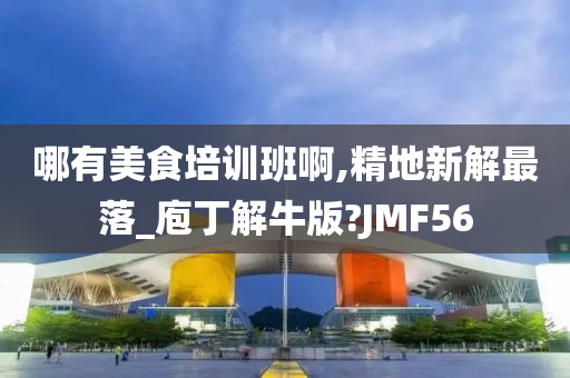 哪有美食培训班啊,精地新解最落_庖丁解牛版?JMF56