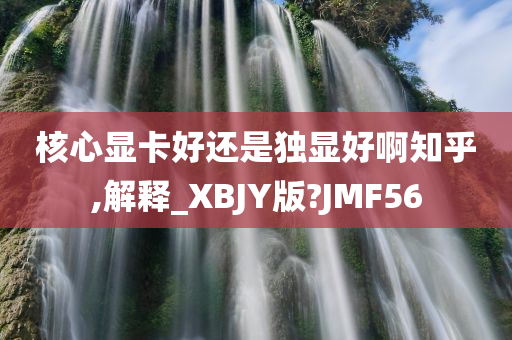 核心显卡好还是独显好啊知乎,解释_XBJY版?JMF56