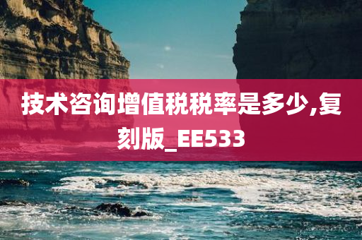 技术咨询增值税税率是多少,复刻版_EE533