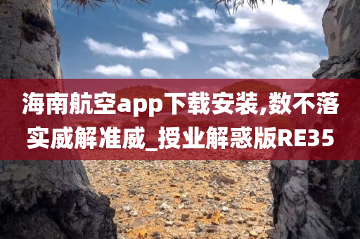 海南航空app下载安装,数不落实威解准威_授业解惑版RE35