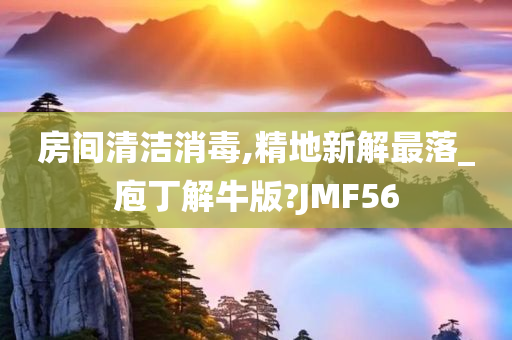 房间清洁消毒,精地新解最落_庖丁解牛版?JMF56