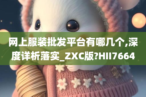 网上服装批发平台有哪几个,深度详析落实_ZXC版?HII7664