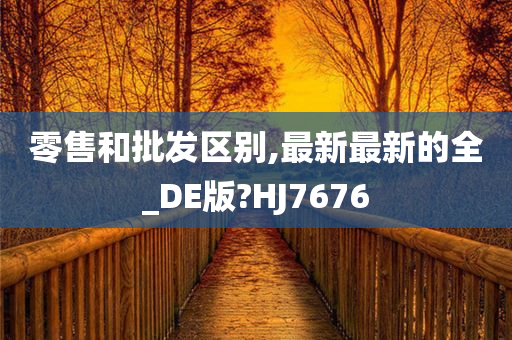 零售和批发区别,最新最新的全_DE版?HJ7676