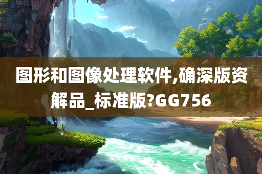 图形和图像处理软件,确深版资解品_标准版?GG756