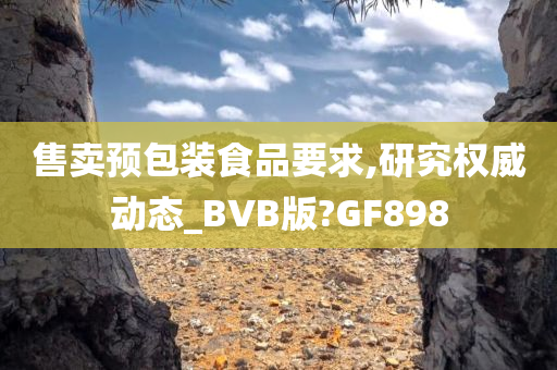 售卖预包装食品要求,研究权威动态_BVB版?GF898