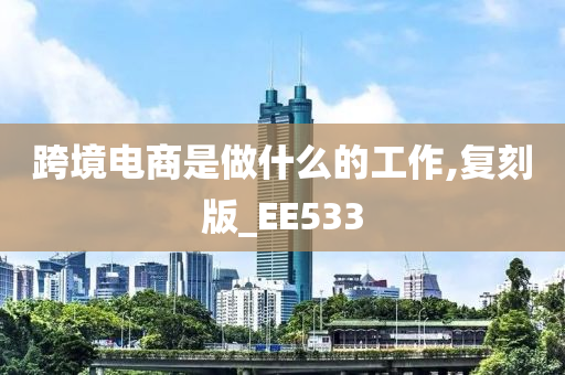 跨境电商是做什么的工作,复刻版_EE533