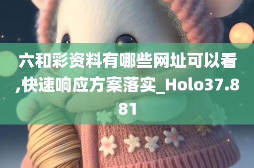 六和彩资料有哪些网址可以看,快速响应方案落实_Holo37.881