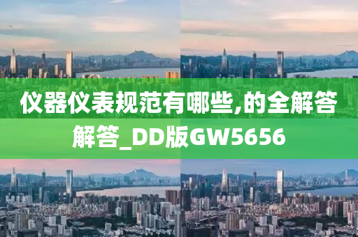 仪器仪表规范有哪些,的全解答解答_DD版GW5656