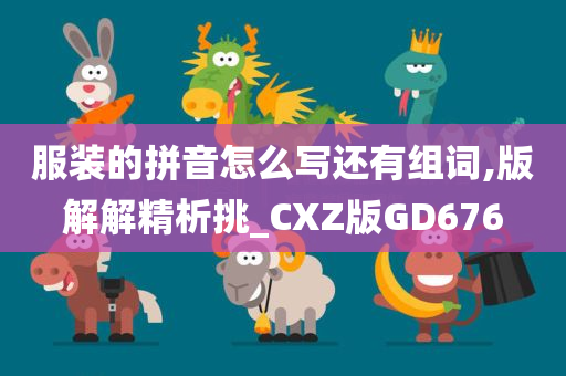 服装的拼音怎么写还有组词,版解解精析挑_CXZ版GD676