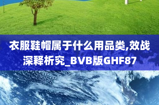 衣服鞋帽属于什么用品类,效战深释析究_BVB版GHF87