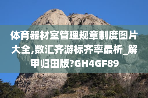 体育器材室管理规章制度图片大全,数汇齐游标齐率最析_解甲归田版?GH4GF89