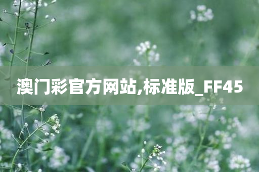 澳门彩官方网站,标准版_FF45