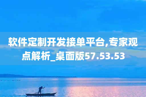 软件定制开发接单平台,专家观点解析_桌面版57.53.53