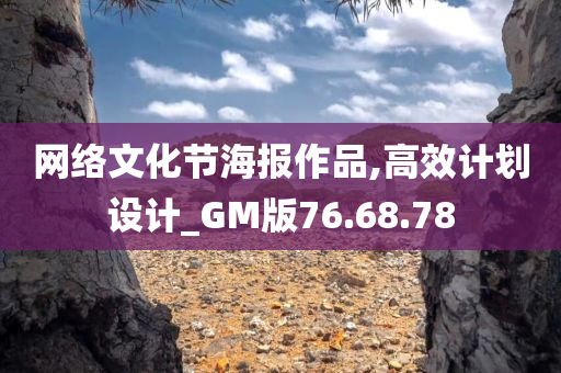 网络文化节海报作品,高效计划设计_GM版76.68.78