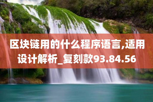 区块链用的什么程序语言,适用设计解析_复刻款93.84.56