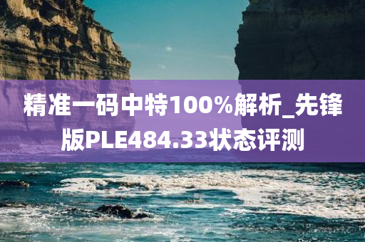 精准一码中特100%解析_先锋版PLE484.33状态评测