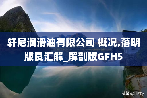 轩尼润滑油有限公司 概况,落明版良汇解_解剖版GFH5