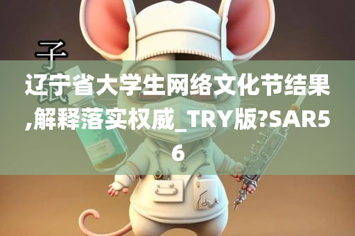 辽宁省大学生网络文化节结果,解释落实权威_TRY版?SAR56