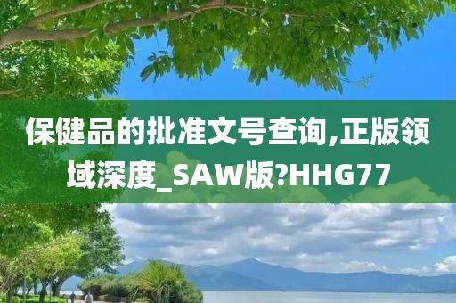 保健品的批准文号查询,正版领域深度_SAW版?HHG77