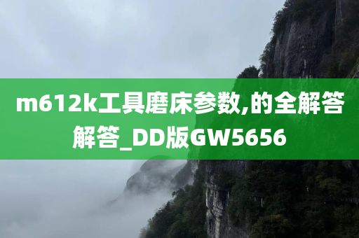 m612k工具磨床参数,的全解答解答_DD版GW5656