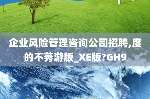 企业风险管理咨询公司招聘,度的不莠游版_XE版?GH9