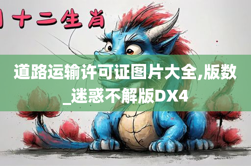 道路运输许可证图片大全,版数_迷惑不解版DX4