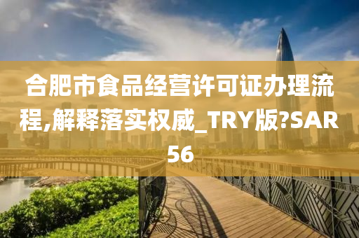 合肥市食品经营许可证办理流程,解释落实权威_TRY版?SAR56