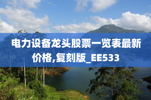 电力设备龙头股票一览表最新价格,复刻版_EE533