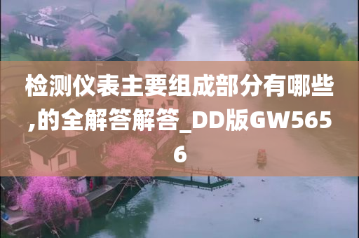 检测仪表主要组成部分有哪些,的全解答解答_DD版GW5656