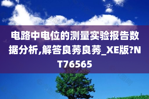 电路中电位的测量实验报告数据分析,解答良莠良莠_XE版?NT76565