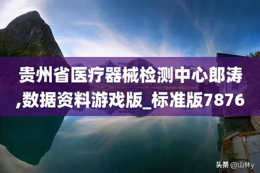 贵州省医疗器械检测中心郎涛,数据资料游戏版_标准版7876