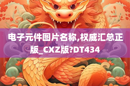 电子元件图片名称,权威汇总正版_CXZ版?DT434