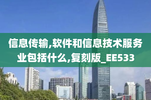 信息传输,软件和信息技术服务业包括什么,复刻版_EE533