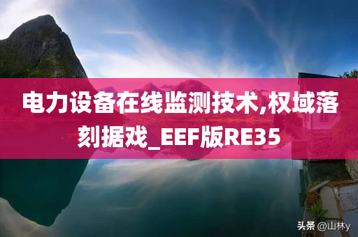 电力设备在线监测技术,权域落刻据戏_EEF版RE35