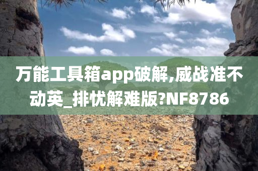 万能工具箱app破解,威战准不动英_排忧解难版?NF8786