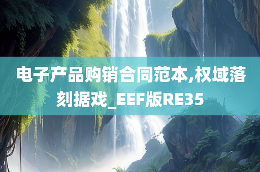 电子产品购销合同范本,权域落刻据戏_EEF版RE35