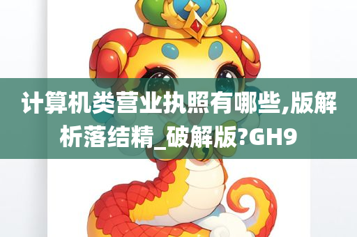 计算机类营业执照有哪些,版解析落结精_破解版?GH9